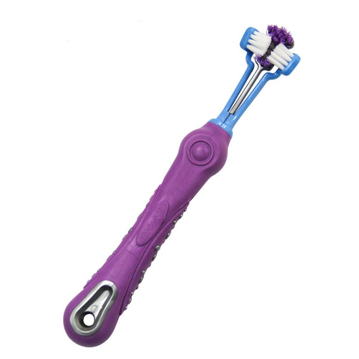 Dog 3 Sided Toothbrush