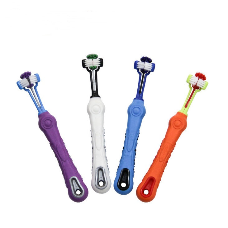Dog 3 Sided Toothbrush
