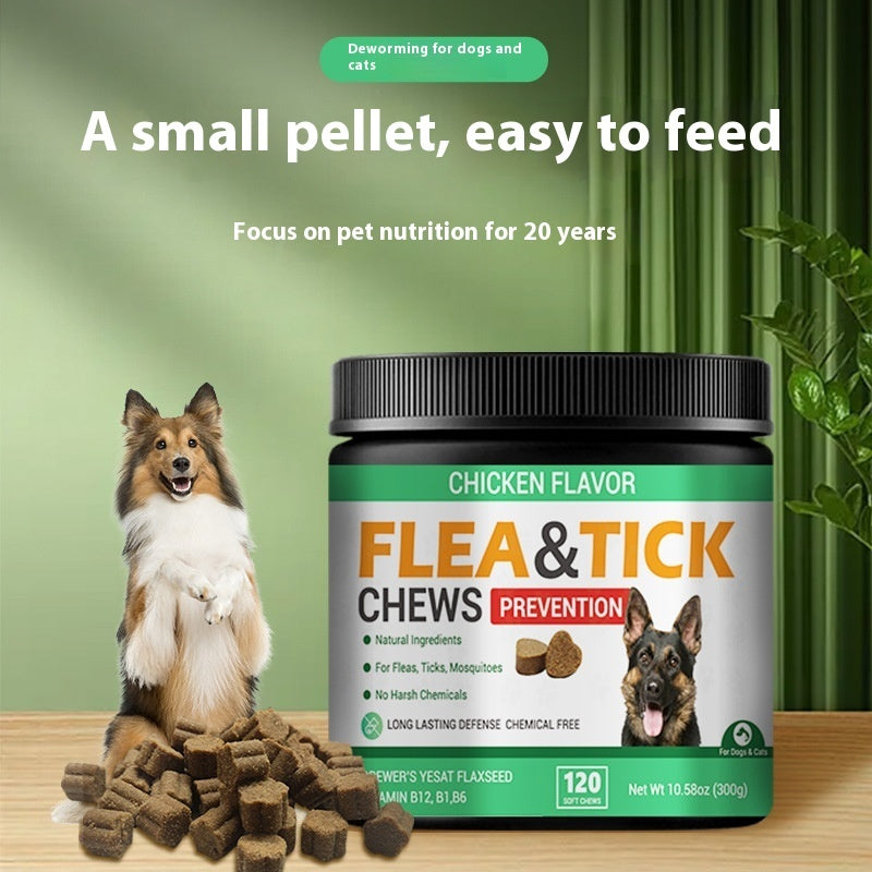 Cat and Dog Flea and Tick Chews