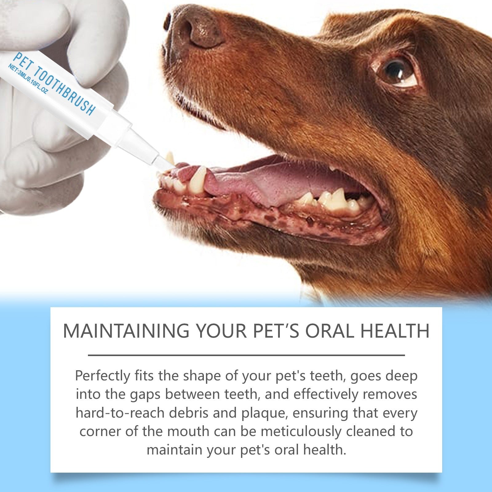 Dog and Cat Breath Toothbrush Pen