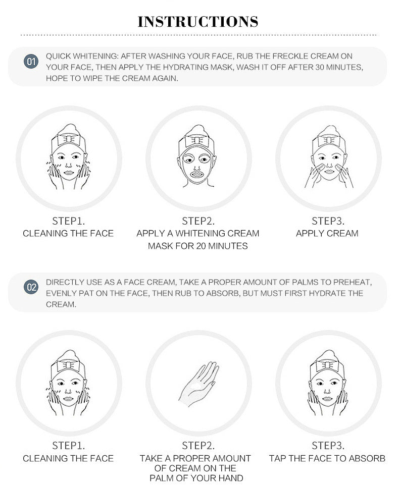 Dark Spot and Pore Shrinking Cream
