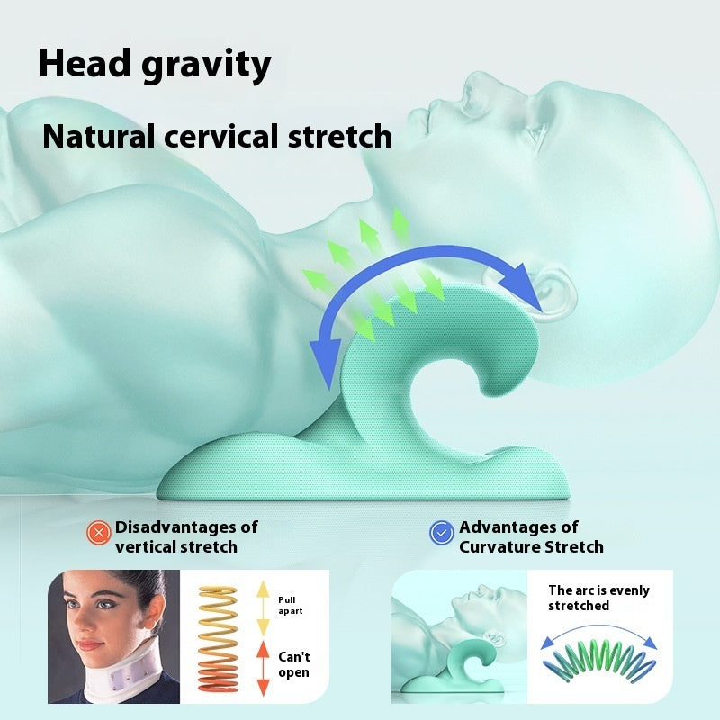 Cervical Spine Correction and Neck Support Massage Pillow