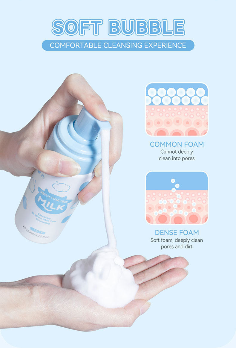 Milk Facial Deep Cleaning Mousse