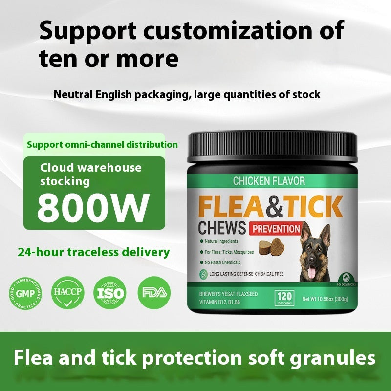 Cat and Dog Flea and Tick Chews
