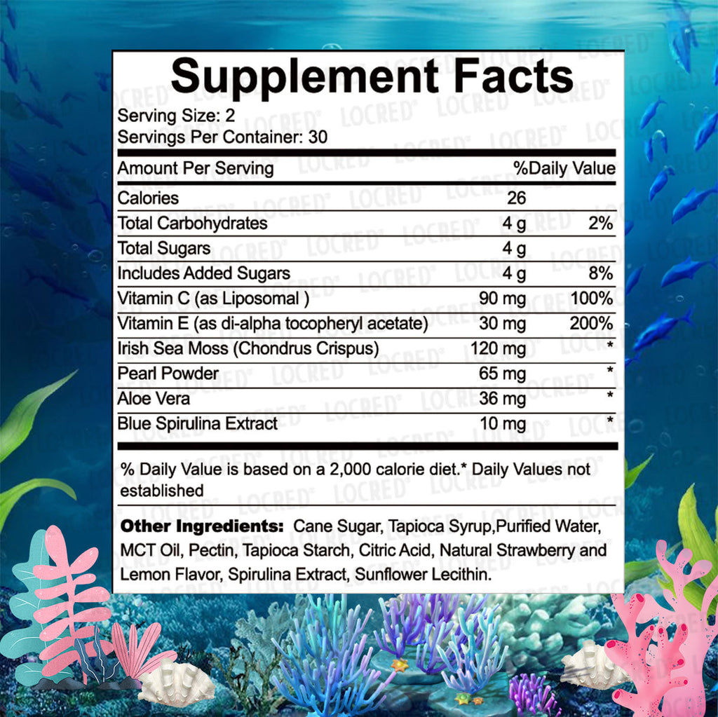 Sea Moss and Seaweed Gummies