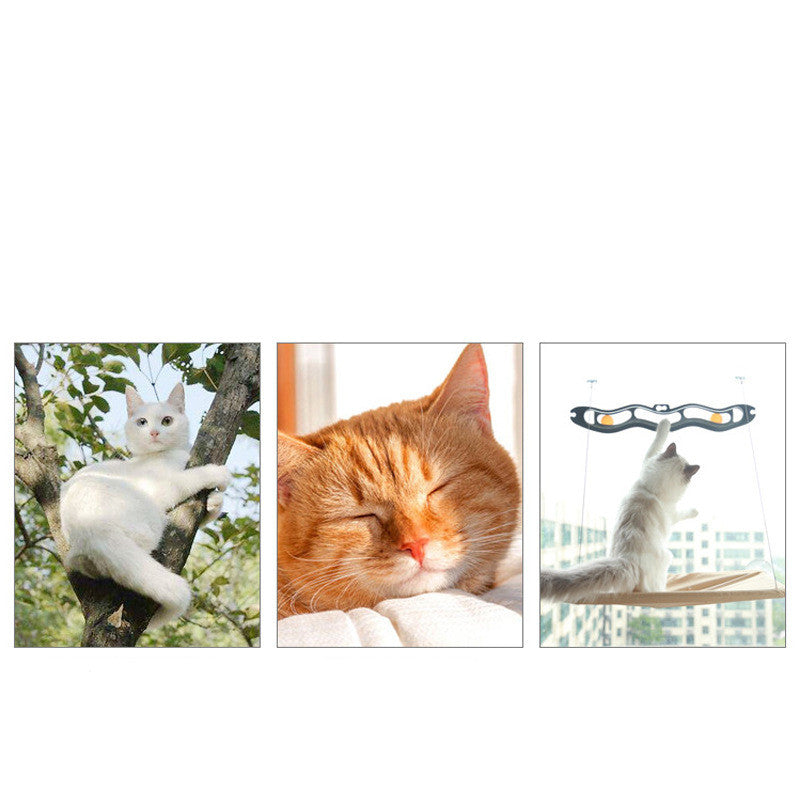 Cat Suction Cup Wall Mounted Window Hammock
