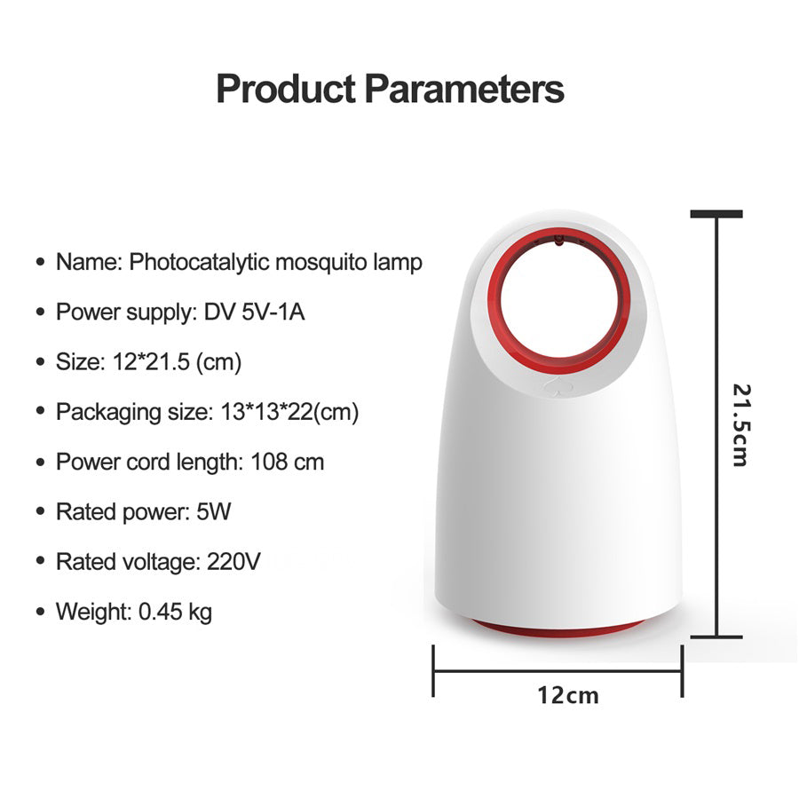 Household Silent Mosquito and Insect Trap