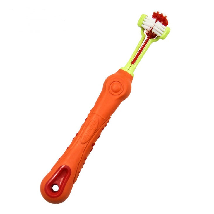 Dog 3 Sided Toothbrush