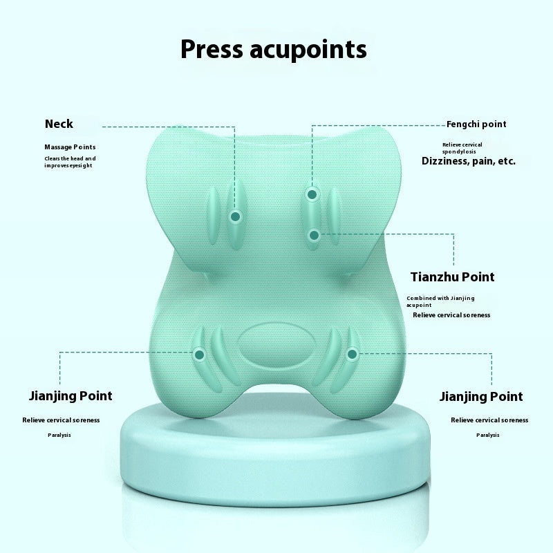 Cervical Spine Correction and Neck Support Massage Pillow