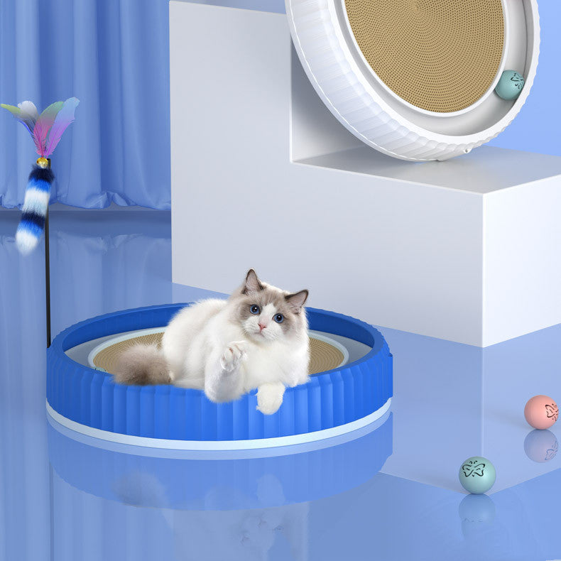 Round Cat Scratching Board