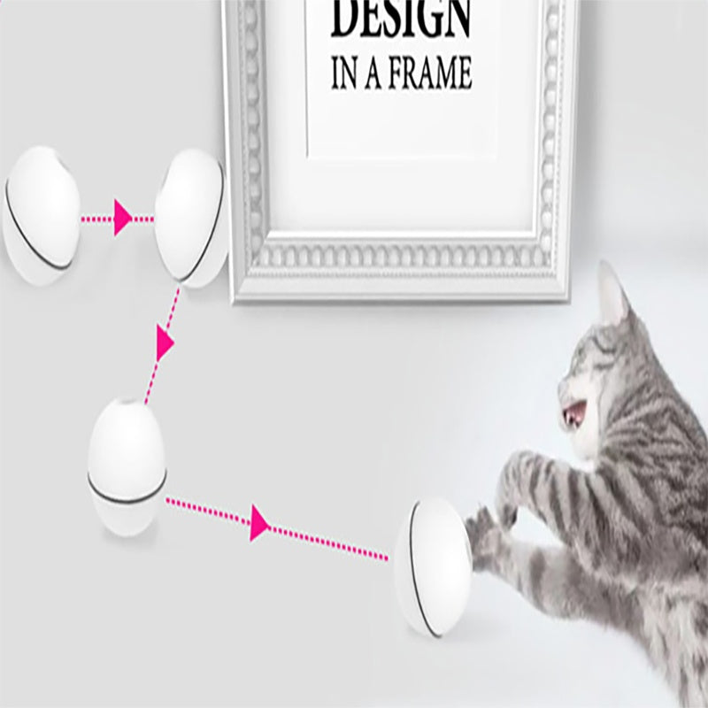 Laser Rolling Cat Toy Ball