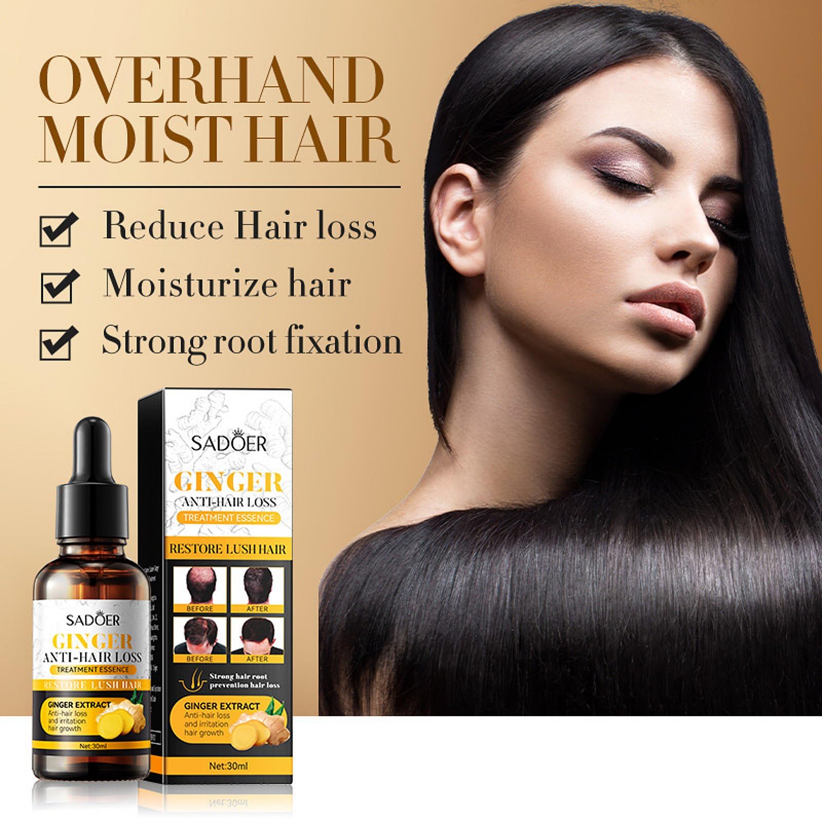 Ginger Hair Loss Oil