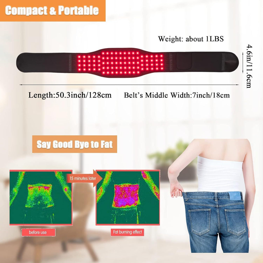 Red Light Infrared Physical Therapy Belt