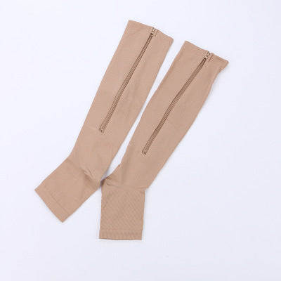 Sports Zippered Compression Socks