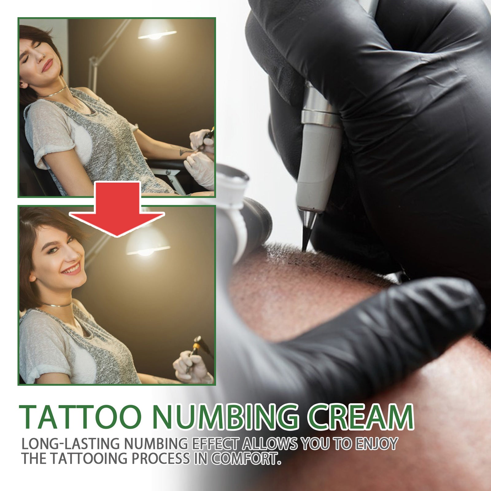 Tattoo Pain Care Relief Cream