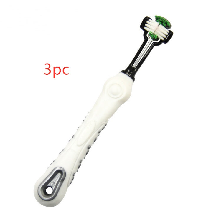 Dog 3 Sided Toothbrush