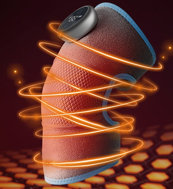 Electric Heated and Vibrating Knee Massage Pad