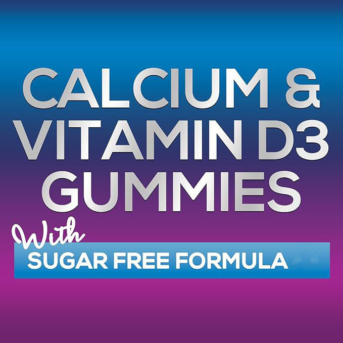 Calcium and D3 Sugar Free Gummies