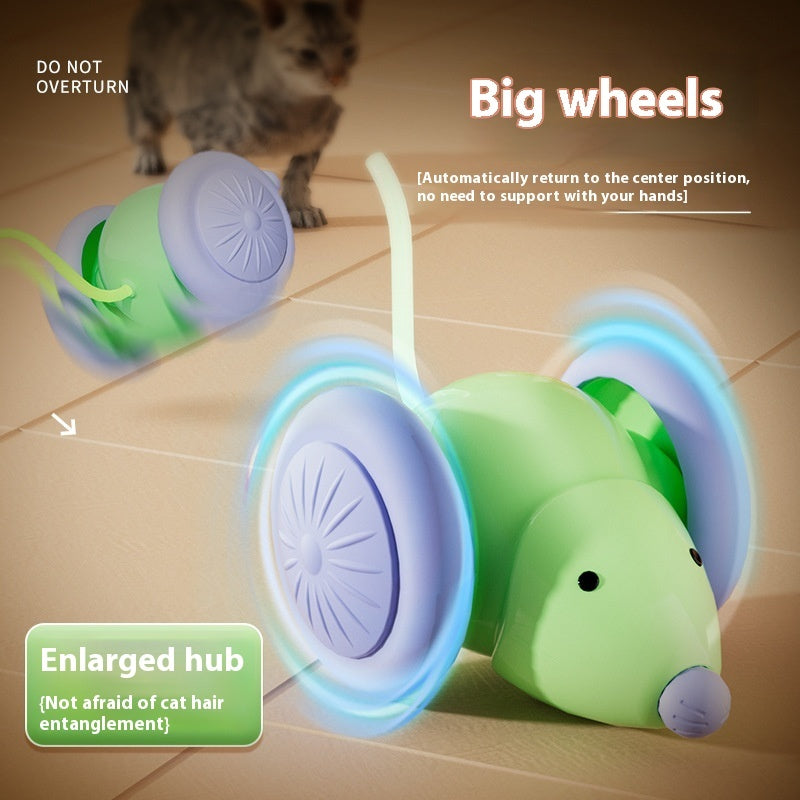 Cat Interactive Mouse Car Toy
