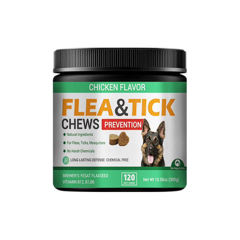 Cat and Dog Flea and Tick Chews