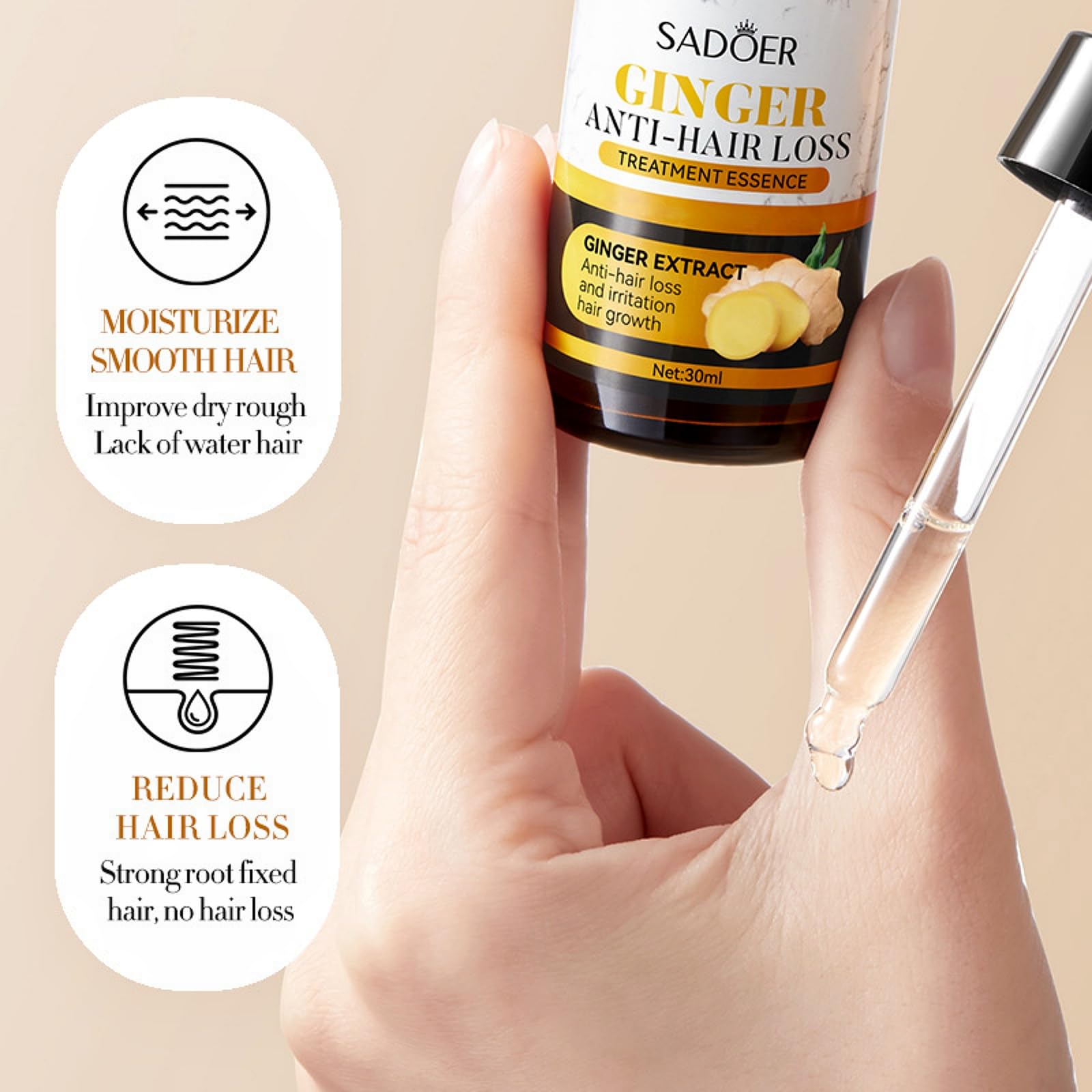 Ginger Hair Loss Oil
