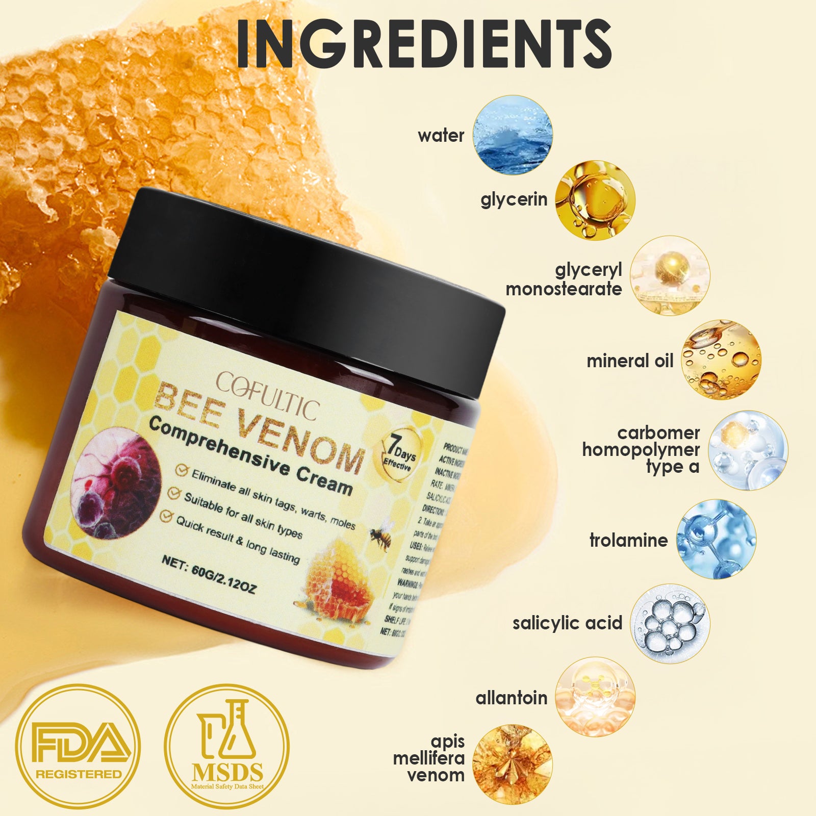 Bee Venom Hydrating Body Cream