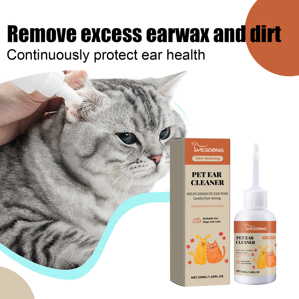 Pet Relief Ear Mite And Earwax Cleaner Drops